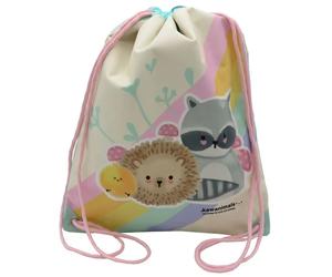Girl's string bag Cyp Brands Kawanimals Forest Rose 33x1x39,5 cm