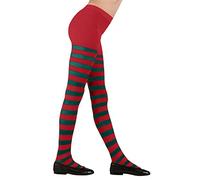 Girls Stripe Tights Halloween Christmas Leggings Thigh High Socks for Carnival Performance Cosplay Accessories Teen Girls Socks Leggings (A, 10-12 Years)