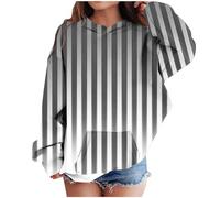 Girls Striped Oversized Sweatshirt Tie Dye Print Pullover Shirts with Pockets Crewneck Long Sleeve Tunic Tops Boys Youth Hoodies (Green, 5-6 Years)