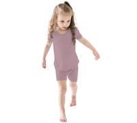 Girls Summer Clothes Glitter Dance Dress Costume Rib-Knit Plaid Cami Crop Tops and Pleated Skirt Vacation Outfits Ruffled Top Fancy for Teens 5-14 Years Light Pink