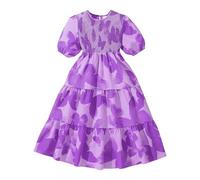Girls Summer Dress Sleeve Print Dress for Kids Toddler Girl 5t Big Girls Tennis Dress