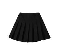 Girls Summer Fashion Waist Tennis Pleated Slim Skirt Casual Mini Waist Skirt Fashion High Skirt Girls Pleated Cheerleader Skirt Black
