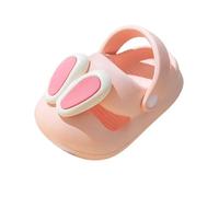 Girls Summer Roman Sandals Flower Wedding Party Shoes For Little Big Kid Open Toe Flat Cloud Shower Slippers Kids Soft Closed Princess Dress Flats Pink Silver Blue Purple White (Pink,4)