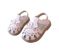 Girls Summer Roman Sandals Glitter Princess Shoes Gladiator Sandals For Big Kid Little Kids Slippers School Size 2 Beach Holiday Lightweight Eva Buckle Slip Ons (Pink,3.5-4 Years)