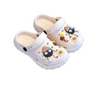 Girls Summer Roman Sandals Open Toe Flat Shoes Sandals For Little Flip Flop Slippers Kids Sea Gold Big Kid Summer Autumn Children Size 4 5 6 7 8 9 10 11 12 13 1 2 3 (White,10)