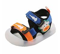 Girls Summer Roman Sandals Queen Dress Up Shoes Block Heels Sandals Glitter For Special Occasion Non-Slip Bathroom Slippers Baby 12-18 Months Cloud Sliders Beach Park Casual (Blue,5)