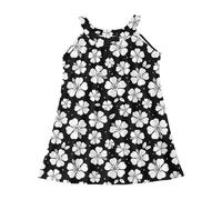 Girls Summer Sleeveless Beach Dress Casual Tank Cover Up Flowy Comfortable Lightweight Play Outfit for Toddler Kids Age 4-14 Years Girl Skirt