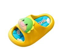 Girls Summer Slippers Duckling Kids Cloud Slides for Boys | Sandals Toddler Beach Flip Flops Pool Shower Shoes (Yellow, 12.5 Little Child) Indoor Outdoor Wear