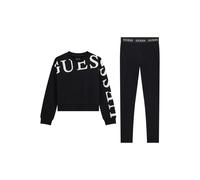 Girl's sweatshirt and leggings set Guess Active Black 7 years