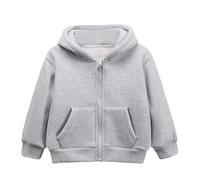 Girls Sweatshirts 2025 Graphic Hoodies for Teen Casual Pe School Warm Coats Loose Pullover Tops Sweatshirt Top 5 to 13 Year Old Girl Gifts Light Gray