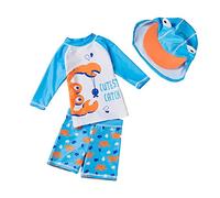 Girls Swimming Costume Kids, Suit Girl Swimsuits Swimsuit 3-12Y Toddler Kids UPF 50+ Protection Swimwear Sets 4-10 Years