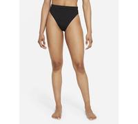 NIKE Women's High Waist Bottom Bikini, Womens, NESSB347-001, Black, M