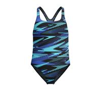 Girl's swimsuit Speedo Hyperboom Allover Medalist Bleu 5/6 ans