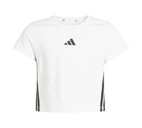 adidas Girl's Essentials Logo T-Shirt, White/Black, 14-15 Years