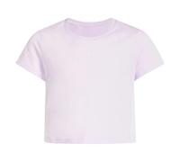 adidas Girl's Essentials Logo T-Shirt, ice Lavender/White, 5-6 Years