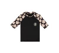 Girl's T-shirt Billabong Floral Noir 10 ans