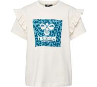 Girl's T-shirt Hummel Flowy Fuffle Blanc 8 ans