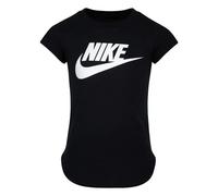 Nike Short Sleeve T Shirt Infant Girls 4-5 Years Black/White
