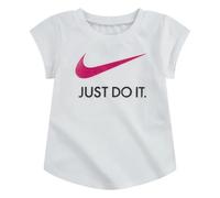 Girl's T-shirt Nike Swoosh JDI Blanc 5 ans