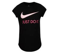 Girl's T-shirt Nike Swoosh JDI Noir 6 ans
