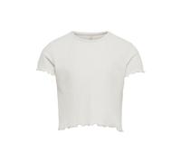 Girl's T-shirt Only kids manches courtes Col rond Nella Blanc 9/10 ans