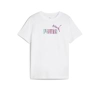 Girl's T-shirt Puma Essentials Nature 2.0 Blanc 8 ans