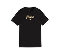 Girl's T-shirt Puma Script Graphic Noir 12 ans