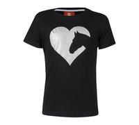 Girl's T-shirt Red Horse Toppie