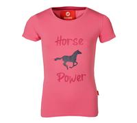 Girl's T-shirt Red Horse Toppie