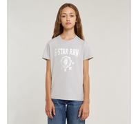Girls T-Shirt Regular - Grey - girls 8