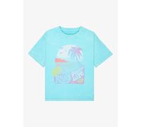 Roxy Eveoversize Washed - Girls 4-16 Blue Short Sleeve T-Shirt