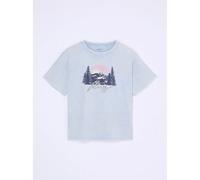 Girl's T-shirt Roxy Eveoversize Washed Bleu 16 ans