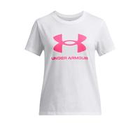 Girl's T-shirt Under Armour Big Logo Blanc 12/14 ans