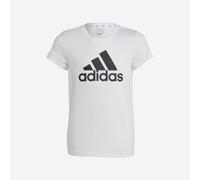 Girls T-shirt - White/black Logo