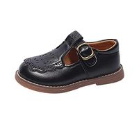Girls T-Strap Mary Jane Pumps Dress Oxf rds Mid Block Heel Court Shoes Girls Platform Sweet Toe Ankle Lolita Gothic Dress Pumps Shoes Chunky Platform Shoes Pa ent Leather (Black, 10 Little Child)