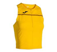 Joma Record Iii Sleeveless T-shirt Yellow 12-13 Years Girl