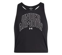 Under Armour Motion Branded Sleeveless T-shirt Black 8 Years Girls