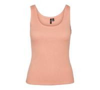 Girl's tank top Vero Moda Henna Orange M