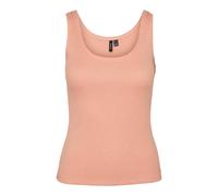 Girl's tank top Vero Moda Henna Orange XL