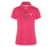 Girls' technical riding polo shirt Imperial Riding Ruby