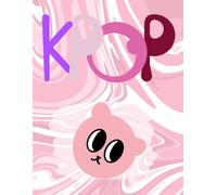 Girls Themed K-POP Homework Book