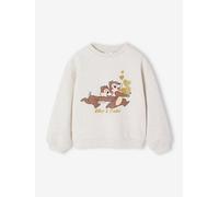 Girl's Tic Tac sweatshirt marl beige