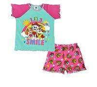 Girls Toddler Kids Paw Patrol Short Pyjamas Shorties Nightwear Sleepwear Pink 2-3 years