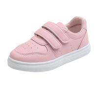 Girls Trainers Fashionable Pattern Solid Color Flat Thick Sole Comfortable Casual Shoes for All Seasons Wear with Breathable Construction Supportive Fit Childrens Everyday Footwear