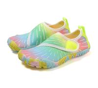 Girls' Trainers for Outdoor Indoor Sports with Breathable Quik-Dry Technology Comfortable Children's Running Shoes Ideal for Hiking on the Beach Pool, yellow, 12 UK Child