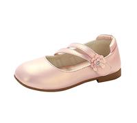 Girls' Trainers for Performance Dance Soft with Non-Slip Sole Breathable Inner Lining for Optimal Freedom of Movement, pink, 1/1.5 UK