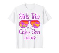 Girls Trip 2025 Cabo San Lucas Mexico Womens Weekend Summer T-Shirt