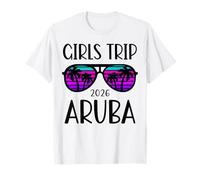 Girls Trip 2026 Aruba Caribbean Womens Weekend Summer T-Shirt