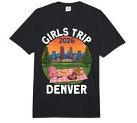 Girls Trip 2026 Denver Hiking Picnic Travel Comfort Colors Adult Heavyweight T-Shirt