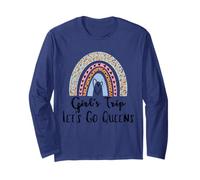 Girls Trip 2026, Let's Go Queens, Girl Squad Weekend Trip Long Sleeve T-Shirt